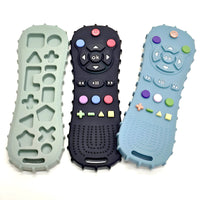 1/3PCS Baby Remote Control Teether Silicone Baby Anti-Eating Gloves Pacifier Bracelet Teething Stick Biting Toys Purest Peak