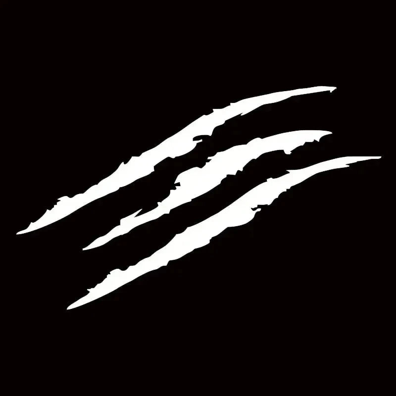 Monster Claw Car Sticker – Reflective Ghost Paw Scratch Vinyl Decal for Hood & Headlights | DIY Auto Exterior Decoration Econic Blanks