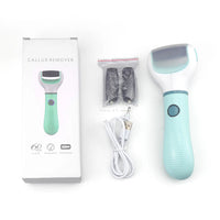 Electric Foot Grinder Dead Skin Remover Feet Scrubber Callus Pedicure Shaver Remove Dry Dead Cracked Safe Foot Care Repair Purest Peak