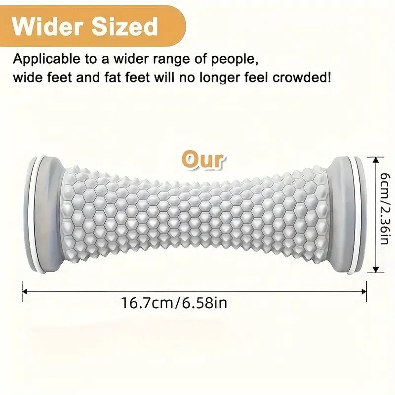 Foot Massager Massage Roller Yoga Massage Ball Plantar Fascia Roller Muscle Relaxation Care Plastic Manual Foot Massager Rollers Quick Pick Grocers