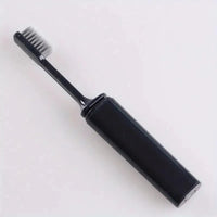 Portable Compact Charcoal Folding Toothbrush - Perfect for TravelCamping, and Hiking - Easy to Take and Efficient Teethbrush Econic Blanks