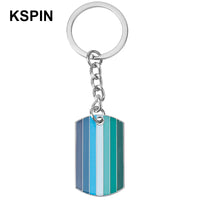 Progress Transgender Rainbow Pansexual pride Genderqueer pride Asexual Metal Key Ring Key Chain For Women Jewelry Quick Pick Grocers