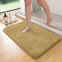 Long hair absorbent bathroom mat furry shower room foot wiping mat toilet non-slip mat entrance mat Econic Blanks
