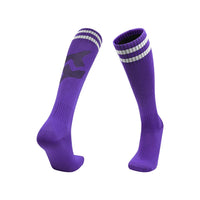 Loogdeel Football Socks Long Tube Knee Cotton Adults Children Legging Stockings Non-slip Soccer Baseball Running Sports Socks Quick Pick Grocers