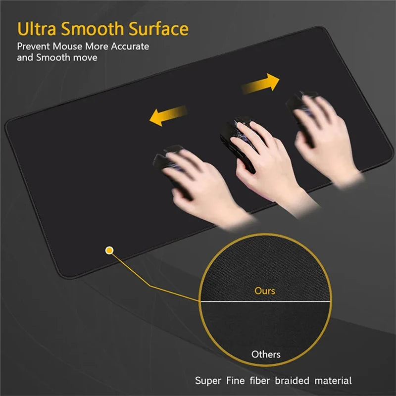 HEX Hexagon Mousepad Computer New XXL MousePads Keyboard Pad Mouse Mat Gamer Soft Office Carpet Table Mat Desktop Big Mouse Pad Quick Pick Grocers