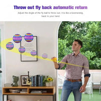 Flying Ball Children's Hand Controlled Color LED Cosmic Globe 360 ° Rotating Suspension Ball Suitable for Indoor and Outdoor Toy Econic Blanks
