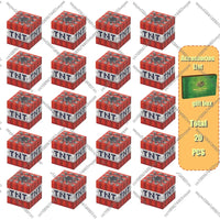 Magnetic Building Blocks Mine World Magnet Cube Set for Boy Girl Kid Age 3+ DIY Model Children Stem STEM Sensory Toy Gift Econic Blanks