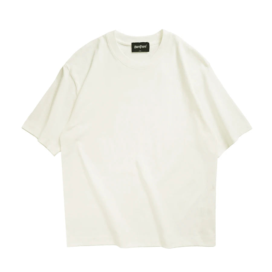 WAVLATII Oversized Summer T shirts for Women Men Brown Casual Female Korean Streetwear Tees Unisex Basic Solid Young Cool Tops Quick Pick Grocers