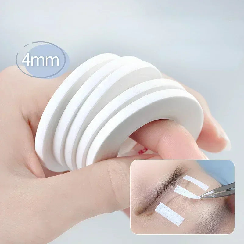 4MM Eyelash Lifting Tape Breathable Medical Paper Tapes Eyelash Extension Lint White Tape Eye False Patch Eyelid Sticker Tools Quick Pick Grocers