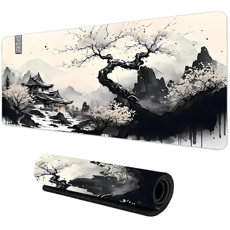 Night Moonlight large cool mouse pad laptop non-slip esports office desk mat game player mousepad mini PC desktop accessories Quick Pick Grocers
