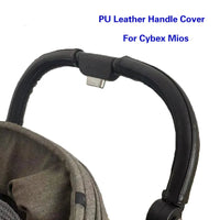 Stroller PU Leather Handle Covers Fit For Cybex Mios Pram Bumper Sleeve Case Armrests Protective Cover Stroller Accessories Quick Pick Grocers