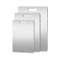 316 Stainless Steel Panel and Chopping Board Kitchen Household Thickened Double Sided Cutting Board Block Kneading Dough Board Econic Blanks