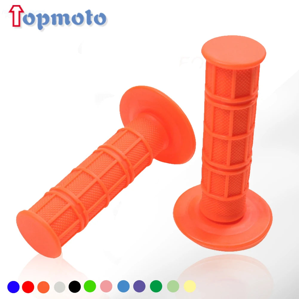 22mm 24mm Motorcycles Grip Dirt Bike Grips 7/8" Rubber Biker Scooter Handle Grip For Handlebar Mx Pillow Top Throttle 22mm Bar Quick Pick Grocers