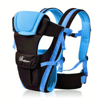 Baby Sling Carrier, 4-in-1 Ergonomic Baby Backpack Carrier, Easily Adjustable Baby Carrier Newborn to Toddler Purest Peak