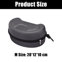 Tolex Ski Snowboard Goggles Storage Box Hard EVA Portable Protection Carrying Case Water Resistant Shockproof Ski Accessories Quick Pick Grocers