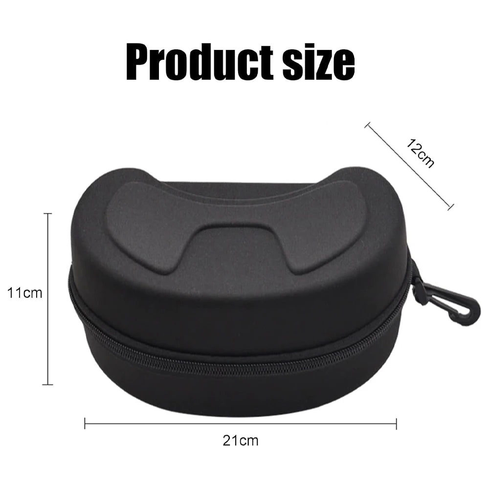 Tolex Ski Snowboard Goggles Storage Box Hard EVA Portable Protection Carrying Case Water Resistant Shockproof Ski Accessories Quick Pick Grocers