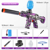 M416 Electric Ball Blaster Toy Gun - High-Speed, Metallic Finish, Rechargeable - Halloween Thanksgiving Gift(Bullets Excluded) Econic Blanks