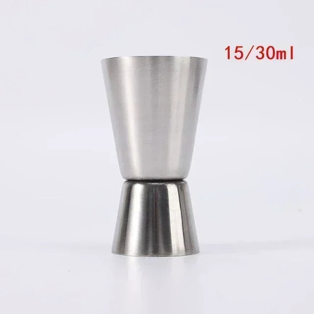Double Side Measuring Cup Cocktail Drink Wine Shaker Stainless Mojito Bar Accessories kitchen gadget Bar Tools  cocktail shaker Quick Pick Grocers