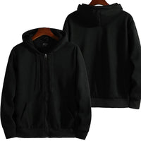 Zipper Hoodies Autumn Winter Men's New Long Sleeve Hooded Sweatshirt Fashion Casual Male Outfit Sportwear Loose Fit Clothes Quick Pick Grocers