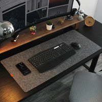 Large Size Wool Felt Mouse Pad Office Computer Desk Protector Mat Table Laptop Cushion Non-slip Gaming Accessories Keyboard Mat Quick Pick Grocers