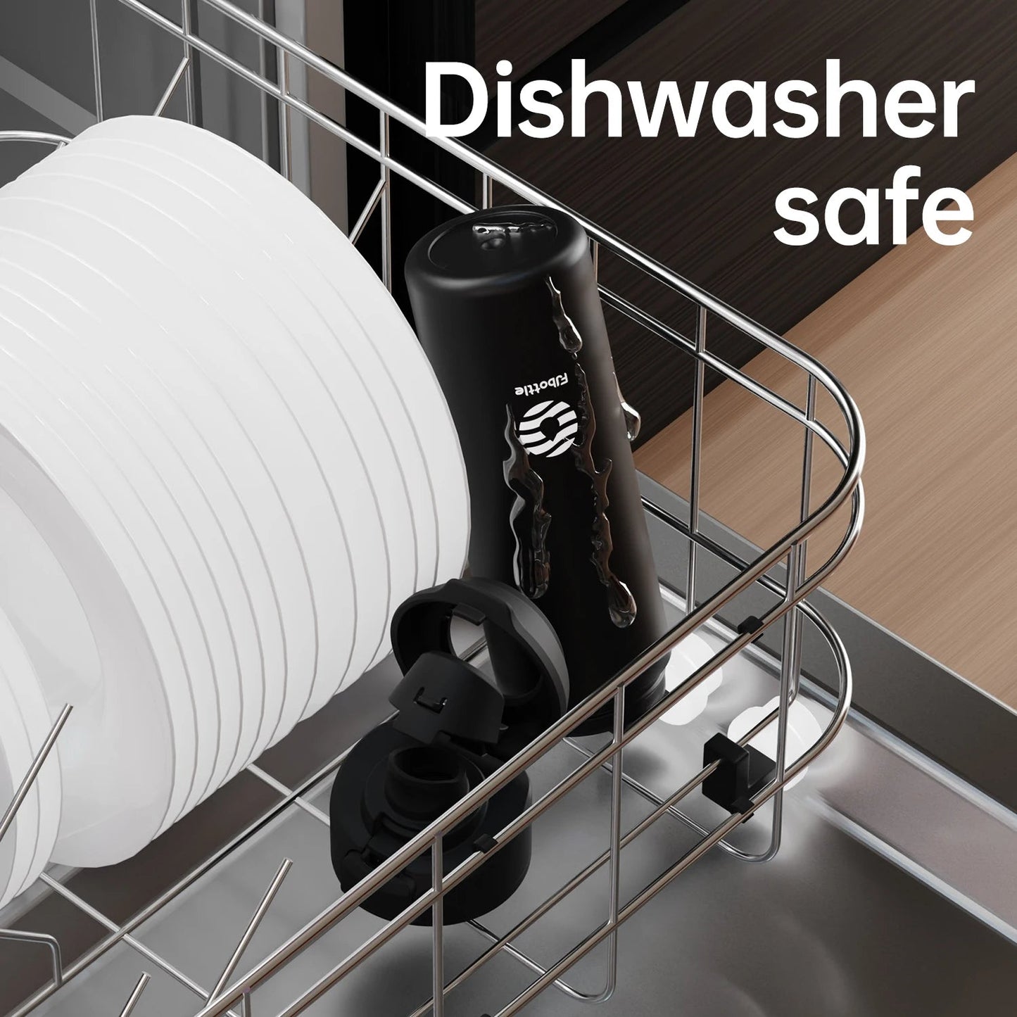 Fjbottle Magnetic Thermos Stainless Steel Sports Water Bottle with Magnetic Phone Holder Bouncing cover Insulation Cup Quick Pick Grocers