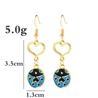 Anime JoJo Bizarre Adventure Drop Earrings Cosplay Props Kakyoin Noriaki Cherry Earrings Ear Clip Men Girl Jewelry Gift Econic Blanks