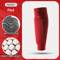 1Pcs Football Shin Guard Socks Sleeves with Foam,Calf Compression Sleeve Honeycomb Pads,Sports Legging & Soccer Equipment Quick Pick Grocers