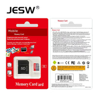 JESW Micro 256G Ultra Memory  SD Card TF Flash Card A1 V10 C10 U1 32GB 64G 16G 8G 4G Micro for Camera UAV Phone  Switch Table Econic Blanks