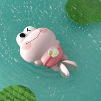 Children's bath toys - Clockwork frogs that float and swim Econic Blanks