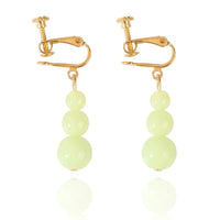 Anime JoJo Bizarre Adventure Drop Earrings Cosplay Props Kakyoin Noriaki Cherry Earrings Ear Clip Men Girl Jewelry Gift Econic Blanks