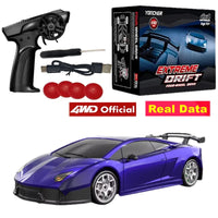4WD Drift Racing Car 1/64 or 1/43 Mini Remote Controlled High Speed Car Radio Electric Competition Toy Gift For Kids Boys Adults Econic Blanks