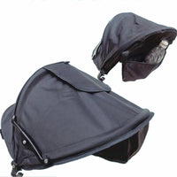 Baby Stroller Sunshield Shade Protection Hood Canopy Cover Prams Stroller Accessories Visor Sitting and Lying Shade Purest Peak
