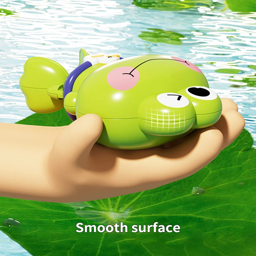 Children's bath toys - Clockwork frogs that float and swim Econic Blanks