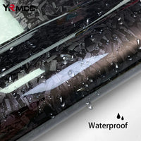 Glossy Black Carbon Fiber Vinyl Wrap Film – 3M Waterproof Car Sticker for DIY Auto Decoration & Protection Econic Blanks