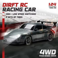 4WD RC Car Remote Control Cars 2.4G Radio High Speed Drift Racing Monster 4x4 Truck RTR Vehicle Toy Gift for Kids Children Econic Blanks