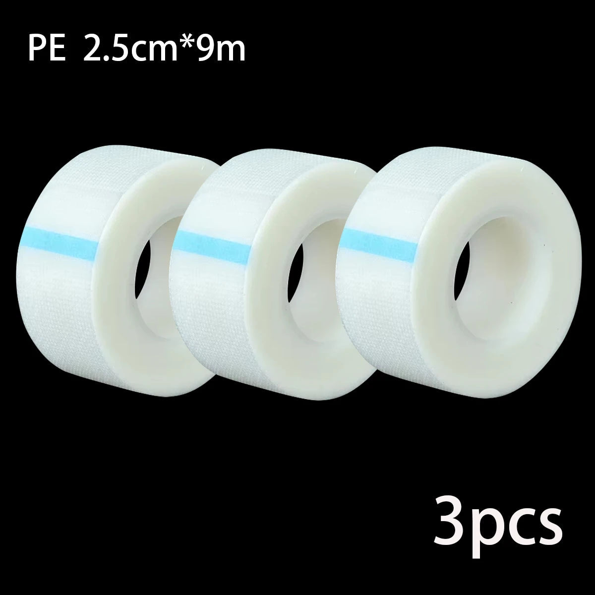 1/3/5 Rolls Eyelashes Extension Tape PE Adhesive Tools Under Eye Pads For Micropore Lashes Grafting Supplies Lash Lifting Tapes Quick Pick Grocers