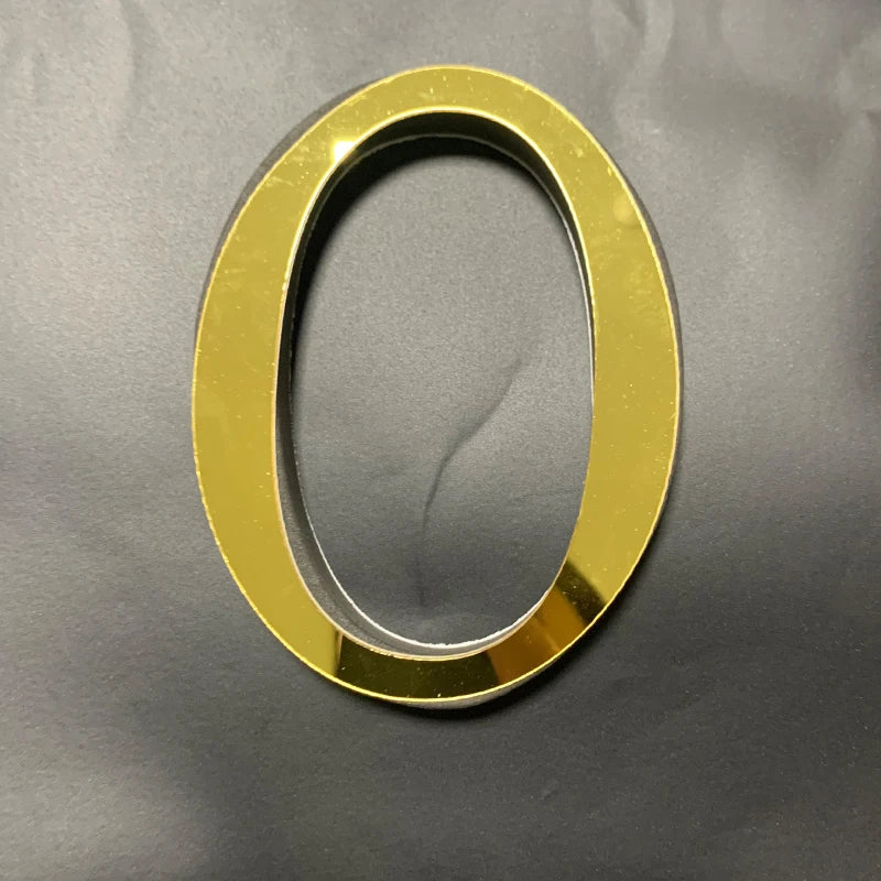 Gold English Letters Mirror 3D Wall Sticker Home Decoration Festival Party Wedding Decor Acrylic Mural Peel & Stick Wallpaper Quick Pick Grocers