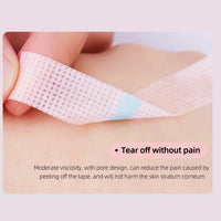 Silicone Gel Tape for Lash Extensions Sensitive Skin Multi Use Non-Woven Breathable Under Eye Pad Patches Makeup Tools Supplier Quick Pick Grocers