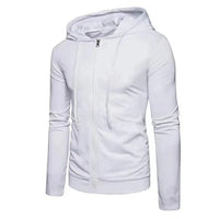Autumn Men Sweatshirts Long Sleeve Jacket Hoodie Zipper Closure Jacket Male Hoodies Sweatshirt Slim Fit Male Clothing Econic Blanks