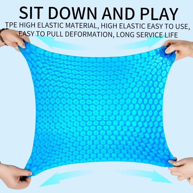 Gel Seat Cushion Summer Breathable Honeycomb Design For Pressure Relief Back Tailbone Pain - Home Office Wheelchair Chair Cars Econic Blanks