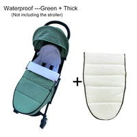 Universaln Stroller Footmuff Compatible with all YOYO Strollers and Bugaboo strollers - Windproof, Waterproof & Thermal Warm Purest Peak