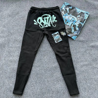 Sy Jacket and Trousers Sports Jogging Men Cotton Hoodie Young Fashion Hooded Tops Pants Women's Streetwear Coats Warm Tracksuit Econic Blanks