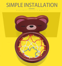 A Suit Of Children's Toy Mini Cute Little Bear Basketball Bathroom Bath Toys Shoot At The Basket Games In The Pool Quick Pick Grocers