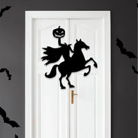 Halloween decoration room door stickers window decor skeleton hand pumpkin DIY devil witch hat glass window stickers ghost Econic Blanks