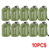 Emergency Sleeping Bag Lightweight Waterproof Outdoor First Aid Kit Waterproof Compression Backpack Hiking Camping Bedding