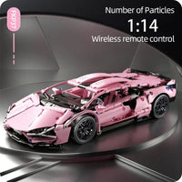 Technical Racing Sport Car 1280PCS Model Building Blocks City Mechanical Speed Vehicle Supercar Brick Puzzle Toys Kid Adult Gift Purest Peak Salt