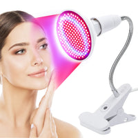 200 LEDs Infrared Light Therapy Lamp Skin Care Anti Aging 660nm 850nm Red Light Therapy for Full Body Facial Acne Treatment Spa Quick Pick Grocers