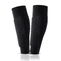 1Pcs Football Shin Guard Socks Sleeves with Foam,Calf Compression Sleeve Honeycomb Pads,Sports Legging & Soccer Equipment Quick Pick Grocers