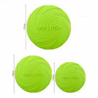 OUZEY Bite Resistant Flying Disc Toys For Dog Multifunction Pet Puppy Training Toys Outdoor Interactive Game Pet Dogs Products Econic Blanks
