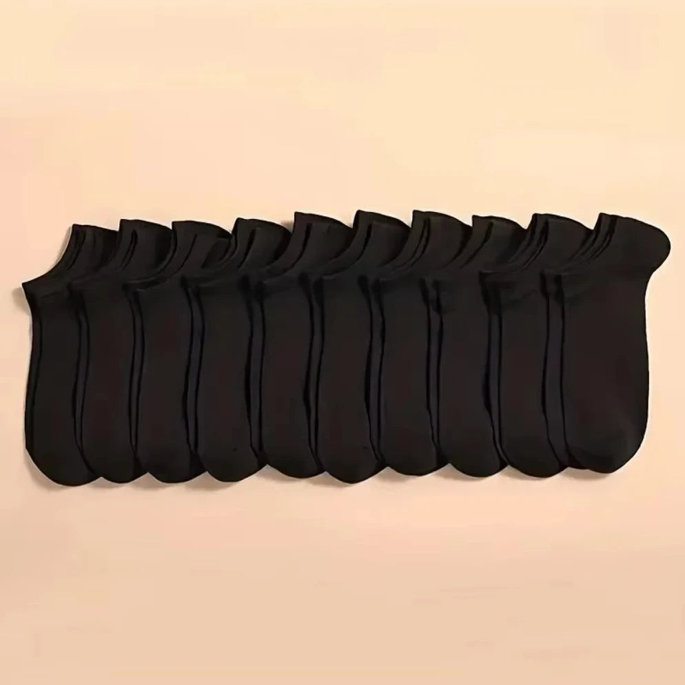 10/5/3MEN'S Mid-calf Socks Cotton Socks for All Seasons, Solid Colour and Versatile Econic Blanks